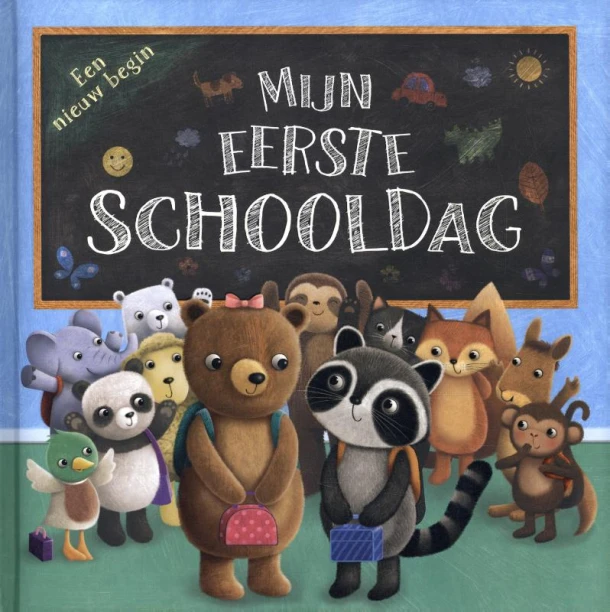 Mijn eerste schooldag – boek cover