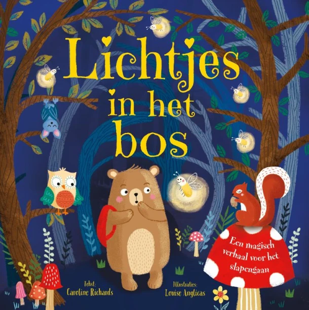 Lichtjes in het bos – Caroline Richards – boek cover