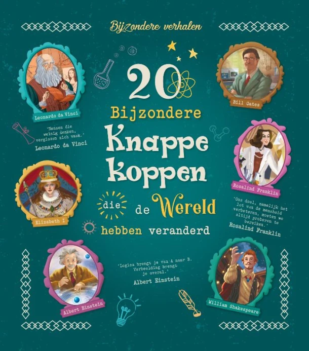 20 Bijzondere knappe koppen die de Wereld hebben veranderd – Chiara Cioni – boek cover