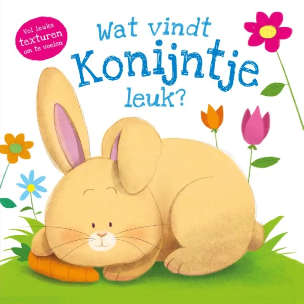 Wat vindt konijntje leuk? – Gabriel Cortina – boek cover