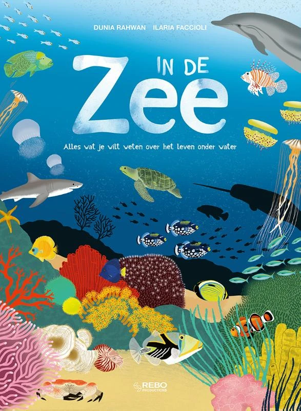 In de zee – Dunia Rahwan – boek cover