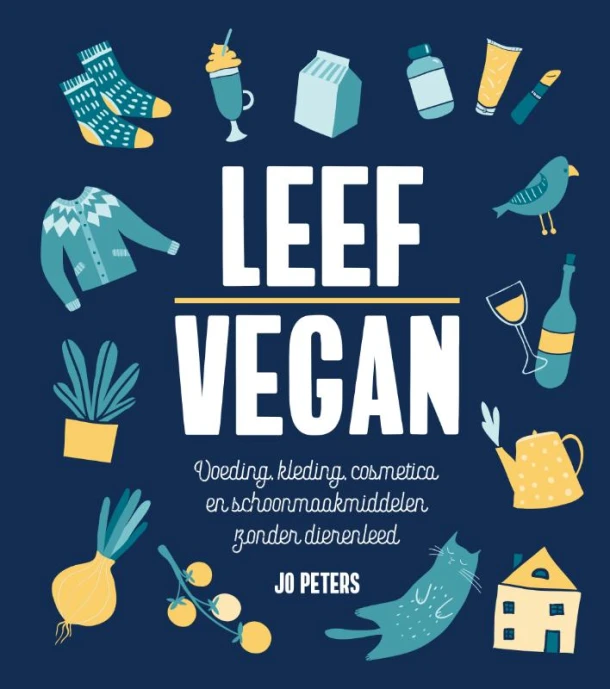 LEEF VEGAN – Jo Peters – boek cover