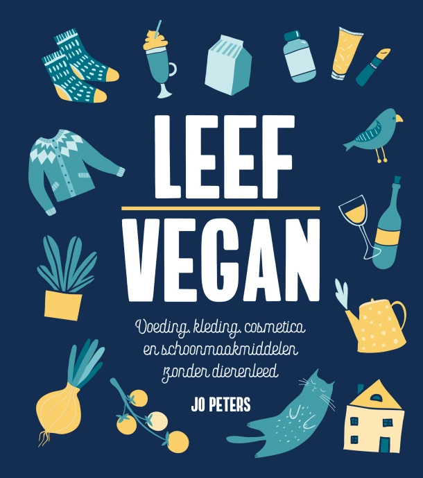 LEEF VEGAN – Jo Peters – boek cover