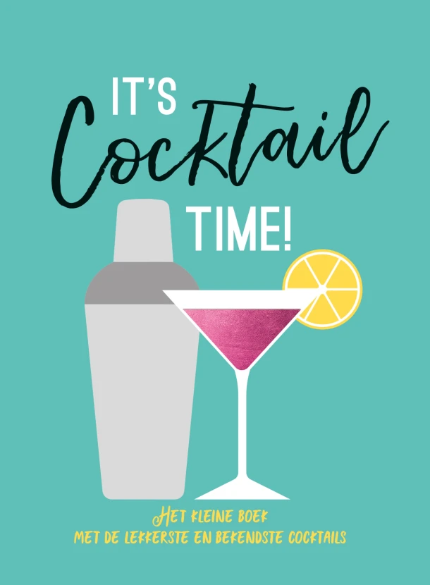 It's cocktail time – Textcase Deventer – boek cover