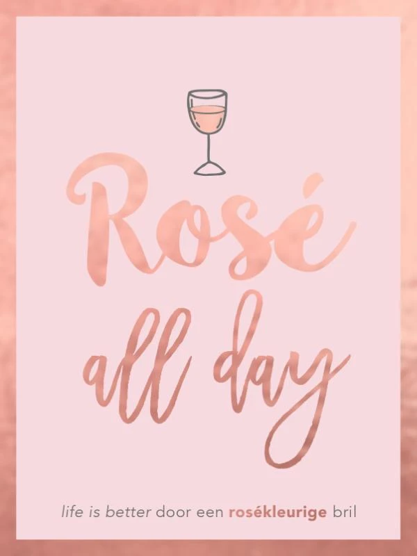 Rosé all day - cadeauboek – Peggy Jones – boek cover