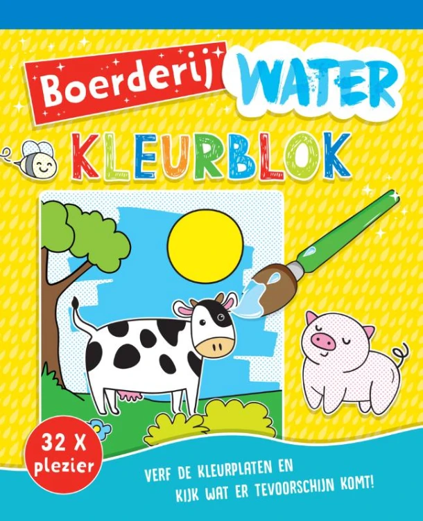 Waterkleurblok Boerderij – Shutterstock.com – boek cover