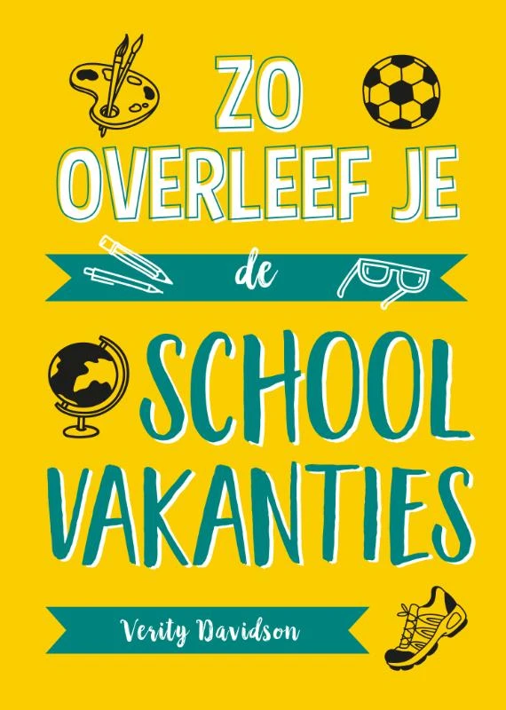 Zo overleef je de schoolvakanties – Verity Davidson – boek cover