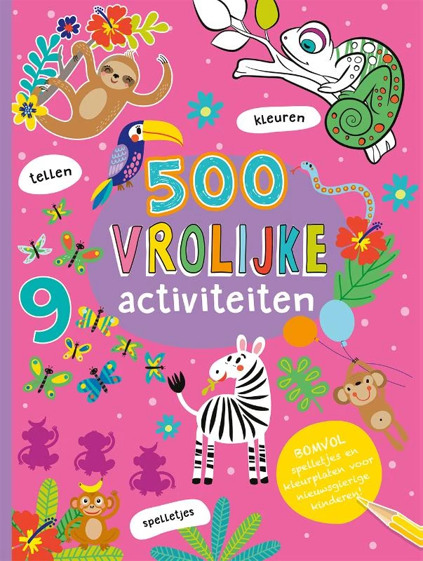 500 Vrolijke activiteiten – Yogesh Singh – boek cover