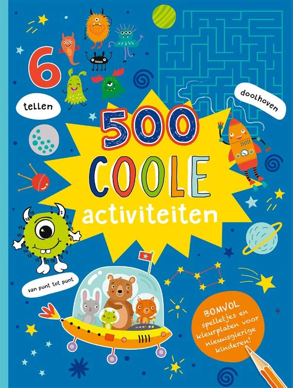 500 Coole activiteiten – Yogesh Singh – boek cover