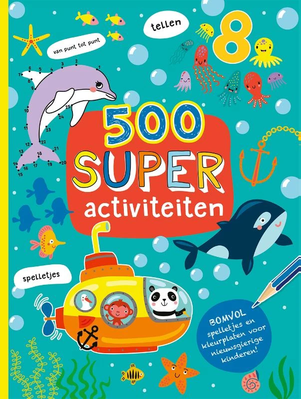 500 Super activiteiten – Yogesh Singh – boek cover