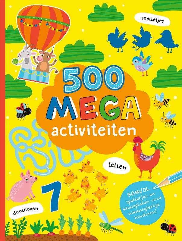 500 Mega activiteiten – Yogesh Singh – boek cover