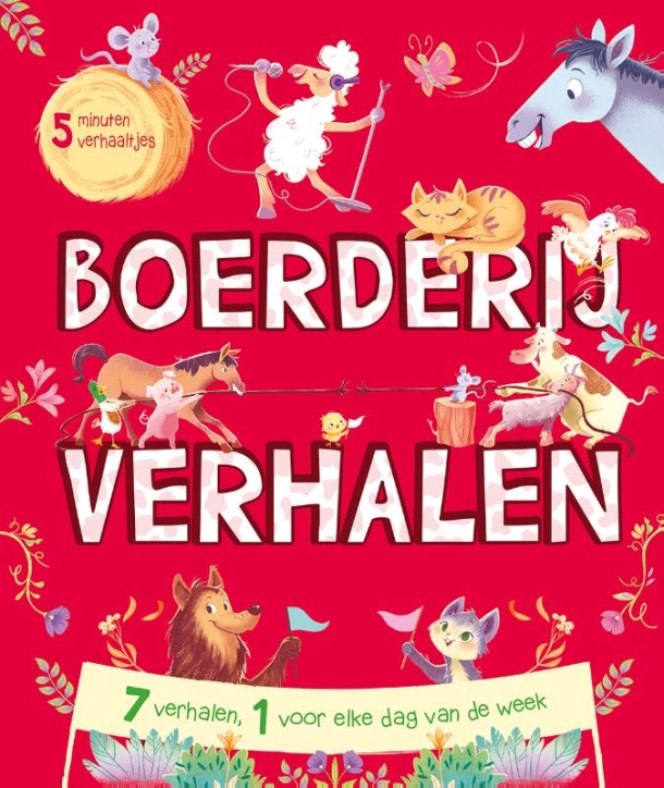 Boerderijverhalen - 5 minutenverhaaltjes – Stephanie Moss – boek cover