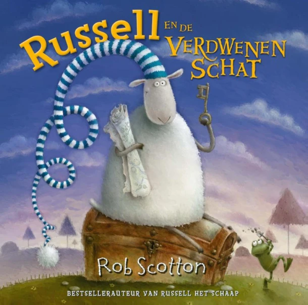 Russell en de verdwenen schat – Rob Scotton – boek cover