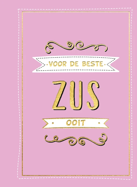 Voor de beste zus ooit - Cadeauboeken – Textcase, Deventer – boek cover