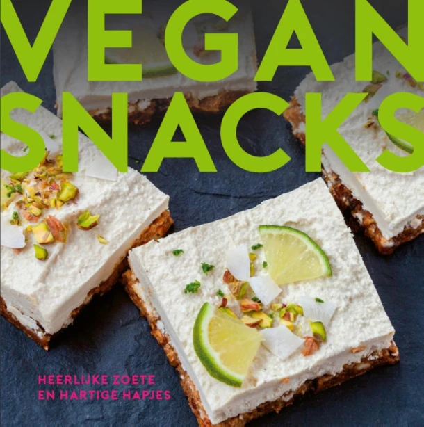 Vegan snacks – Elanor Clarke – boek cover