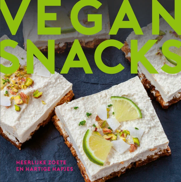 Vegan snacks – Elanor Clarke – boek cover