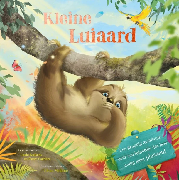Kleine Luiaard – Linda Beukers – boek cover