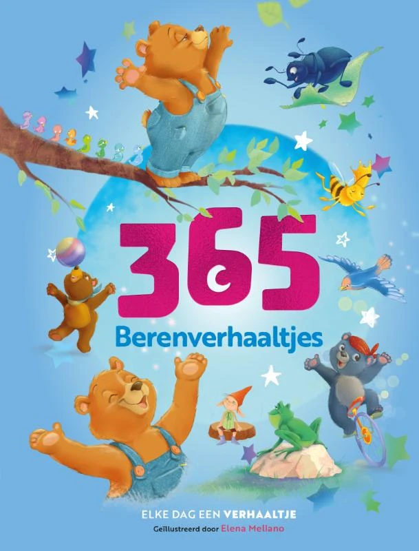 365 Berenverhaaltjes – Willeke Bakker – boek cover