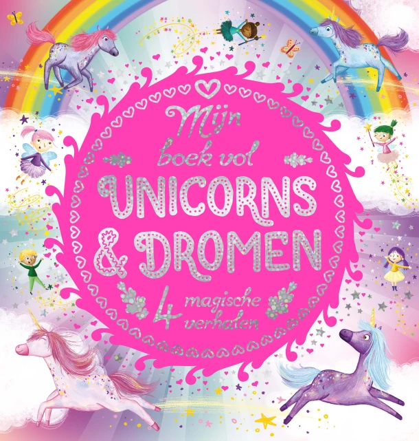 Mijn boek vol unicorns & dromen – Linda Beukers – boek cover