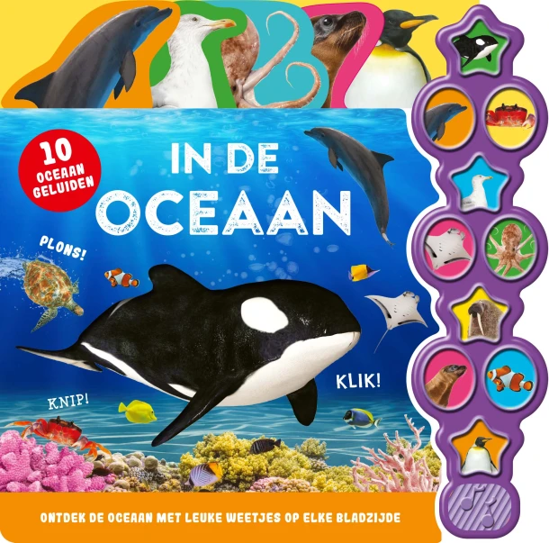 Geluidenboek - In de oceaan – Hannah Cather – boek cover