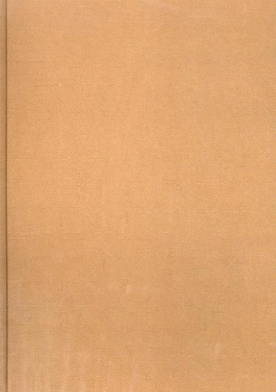 Blanco boek A4 Cognac – boek cover