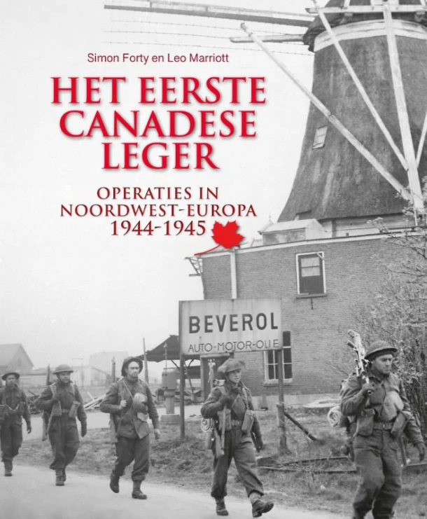 Het eerste Canadese Leger – Simon Forty – boek cover