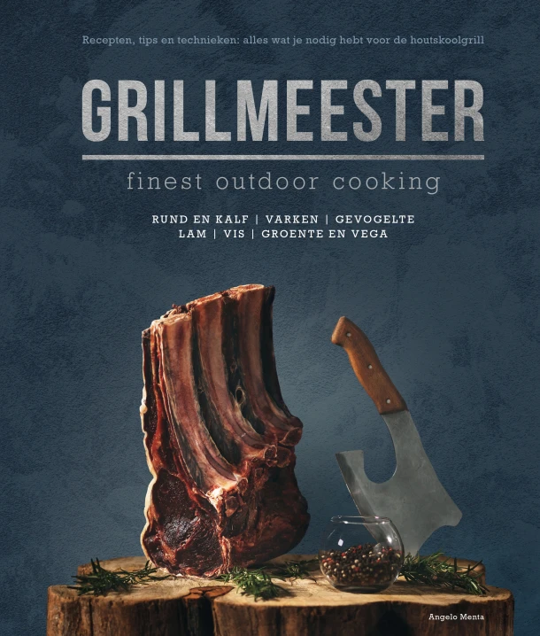 Grillmeester – Angelo Menta – boek cover