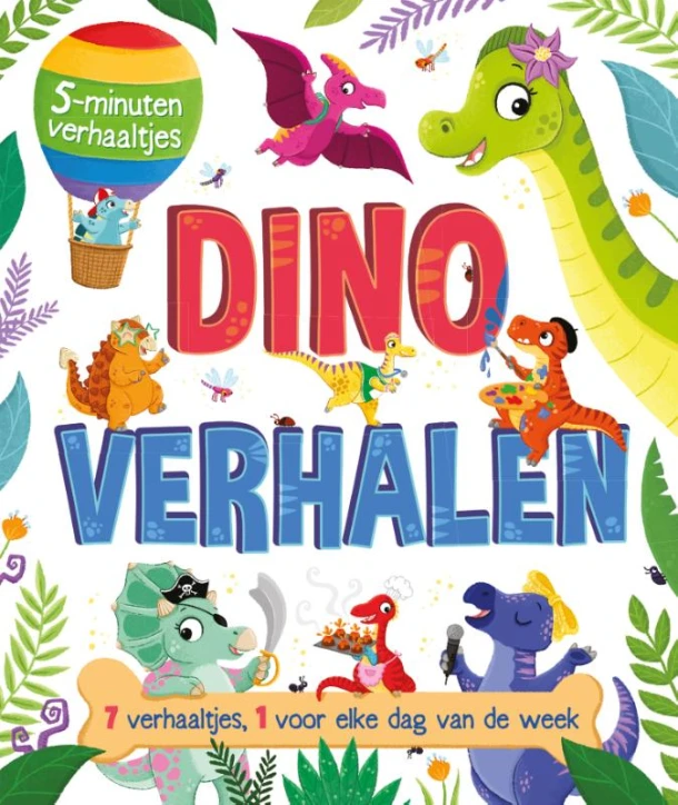 Dinoverhalen - 5-minutenverhaaltjes – Hannah Campling – boek cover