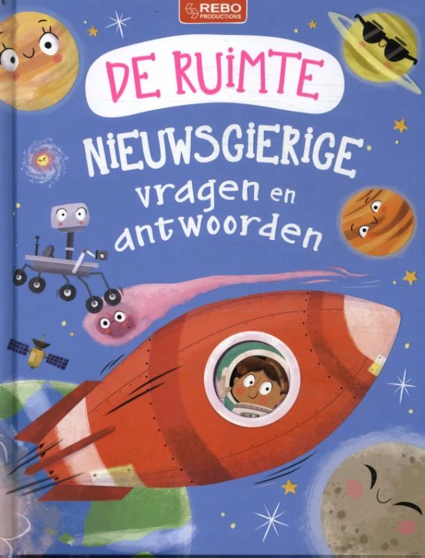 De ruimte nieuwsgierige vragen en antwoorden – Sue Becklake – boek cover