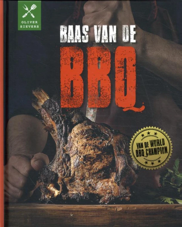 Baas van de BBQ – Oliver Sievers – boek cover