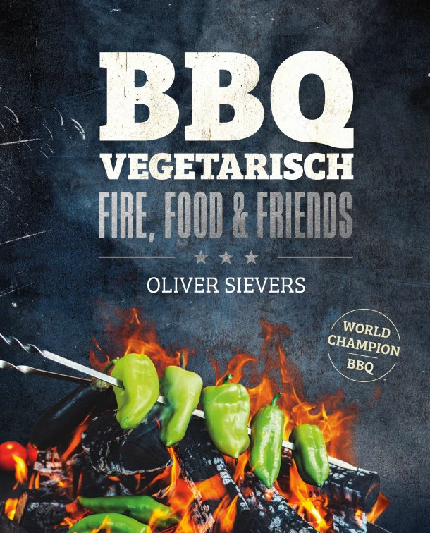 BBQ Vegetarisch – Oliver Sievers – boek cover