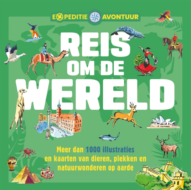 Reis om de wereld - Expeditie-avontuur – Neil Morris – boek cover