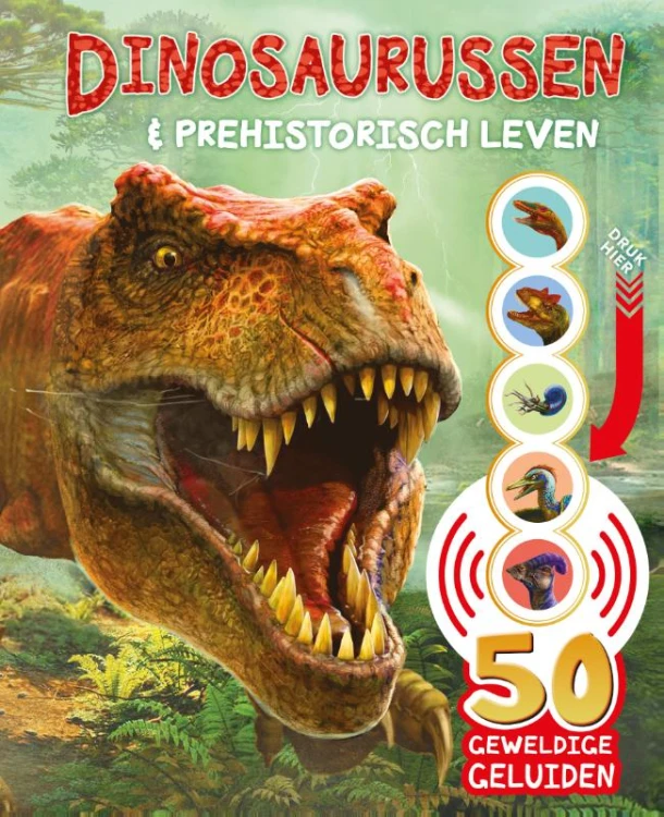 Dinosaurussen & prehistorisch leven – Rose Harkness – boek cover