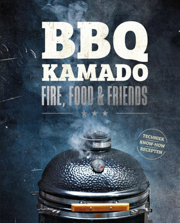 BBQ Kamado - Fire, Food & Friends – Fabian Beck – boek cover