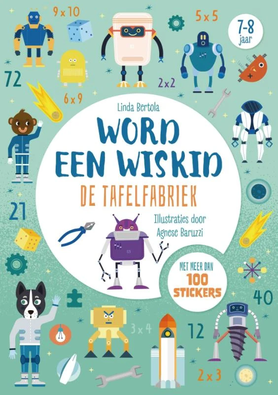 De tafelfabriek - Word een wiskid – Linda Bertola – boek cover