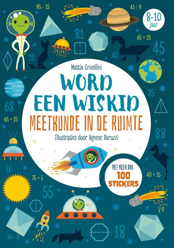 Meetkunde in de ruimte - Word een wiskid – Mattia Crivellini – boek cover