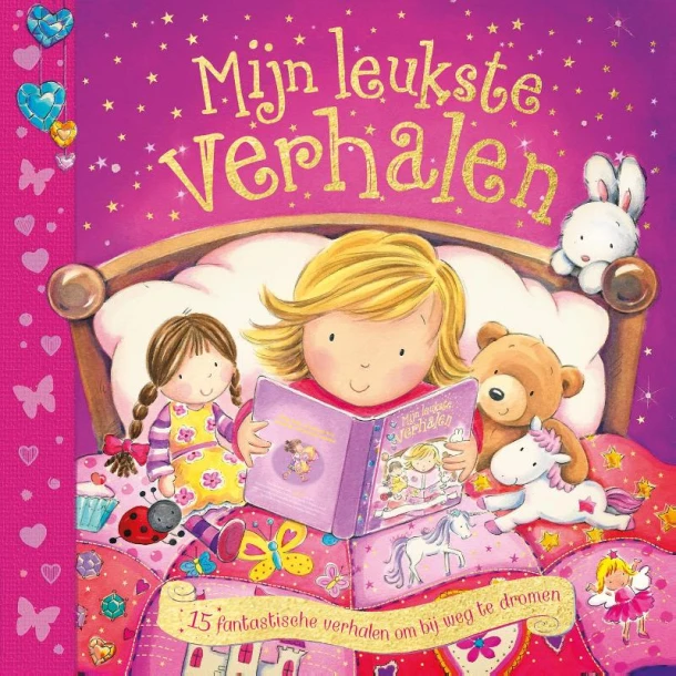 Mijn leukste verhalen - Roze – Jenny Cox – boek cover