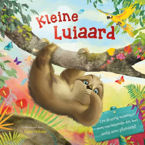 Kleine Luiaard – Linda Beukers – boek cover
