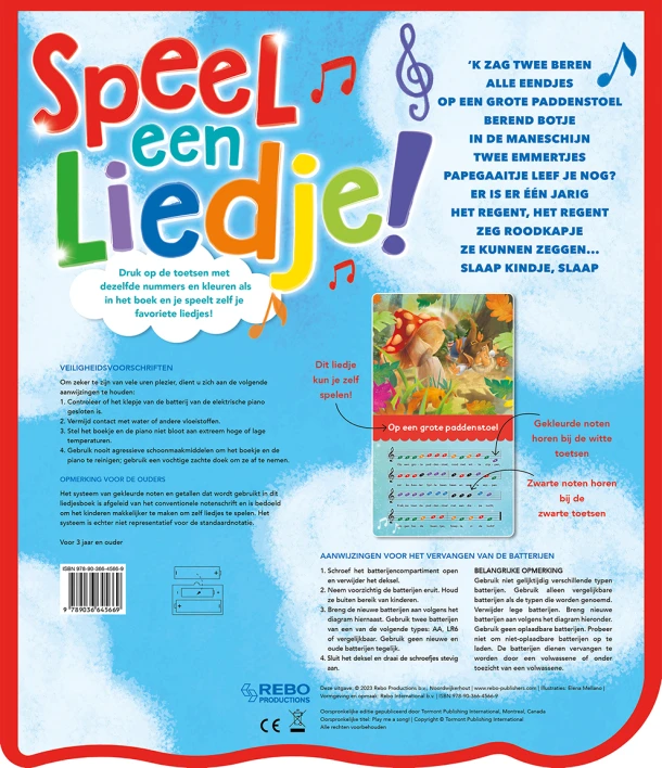 Speel een liedje! Pianoboek – Elena Mellano – boek cover