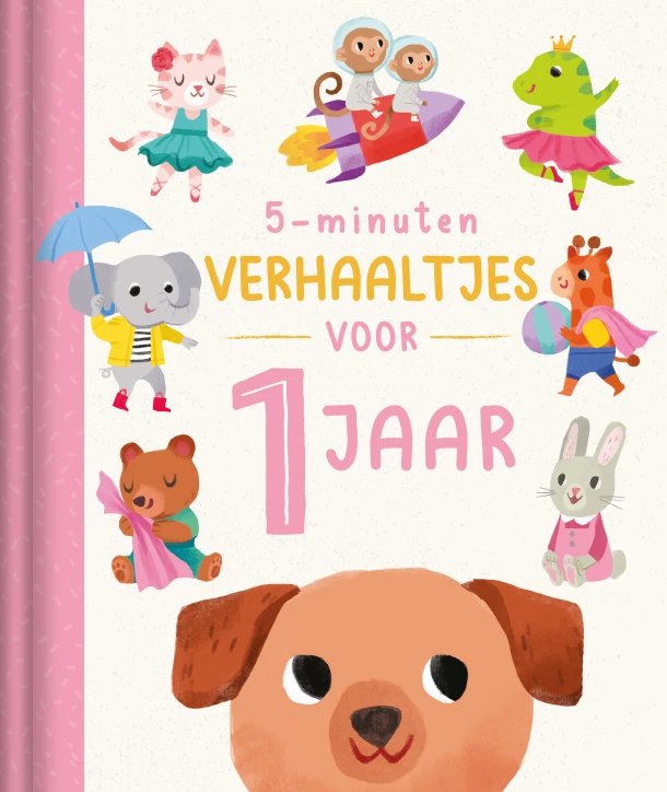 5-minutenverhaaltjes voor 1 jaar – Everley Hart – boek cover
