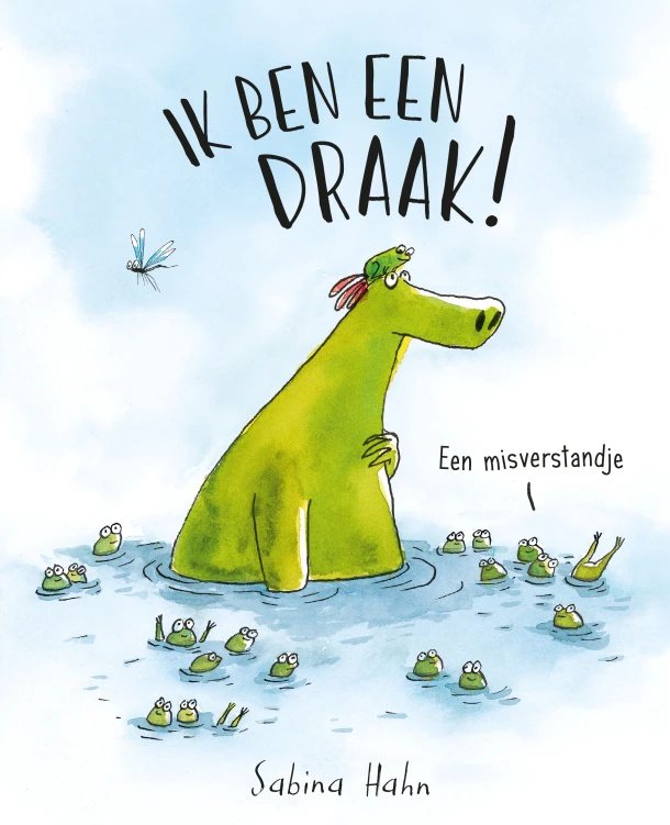 Ik ben een draak! – Sabina Hahn – boek cover