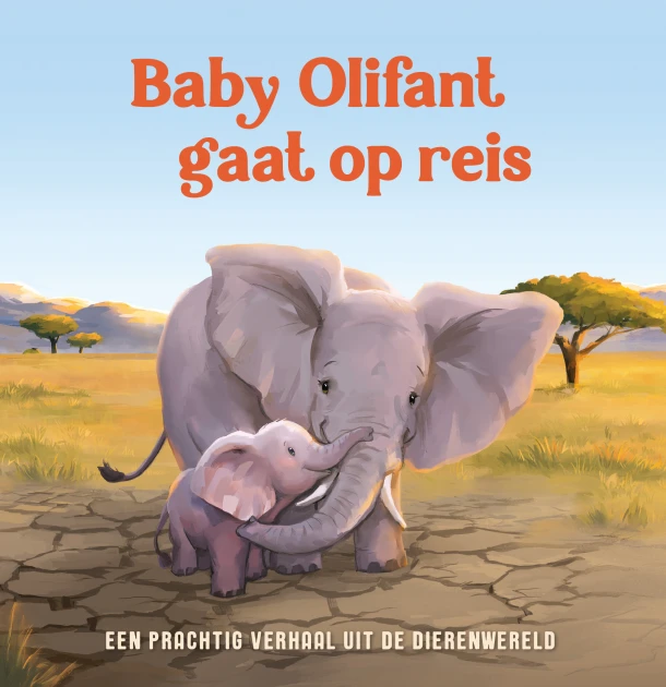 Baby Olifant gaat op reis – Rose Harkness – boek cover