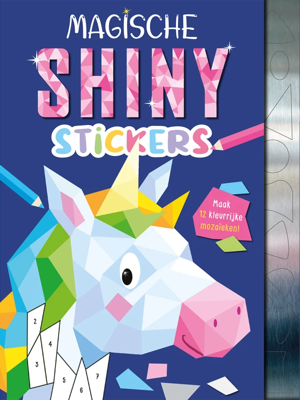 Magische shiny stickers – Claire Mowat – boek cover