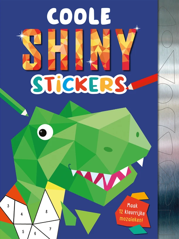 Coole shiny stickers – Claire Mowat – boek cover