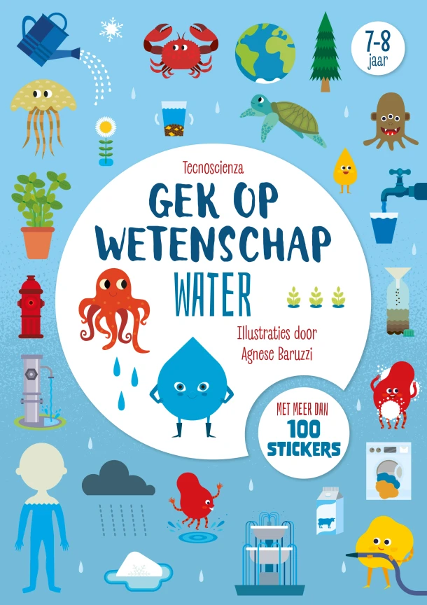 Gek op wetenschap water – Tecnoscienza – boek cover