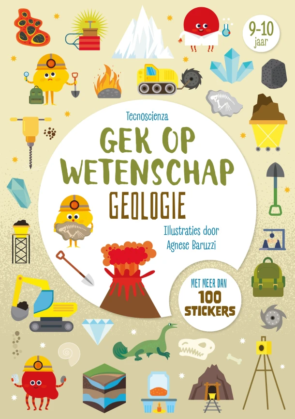 Gek op wetenschap geologie – Tecnoscienza . – boek cover