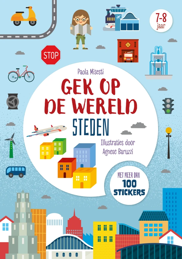 Gek op de wereld steden – Paola Misesti – boek cover