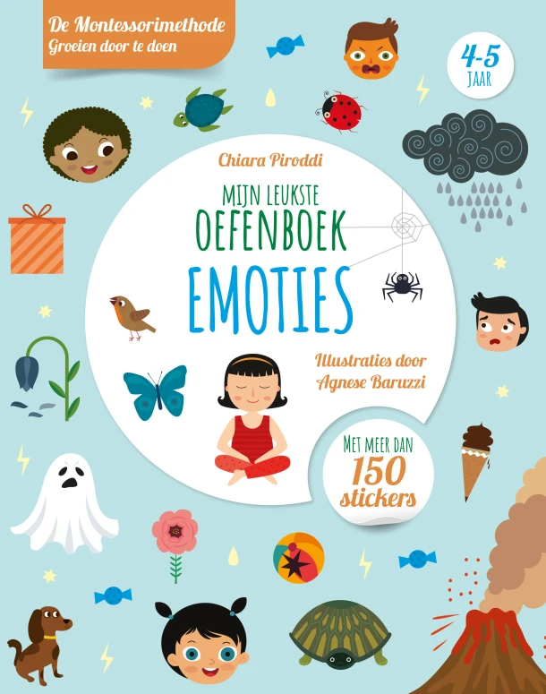 Mijn leukste oefenboek emoties – Chiara Piroddi – boek cover