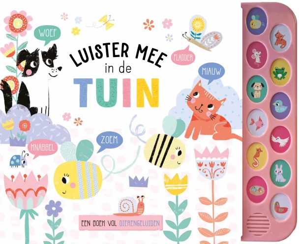 Luister mee in de tuin – Louise Anglicas – boek cover