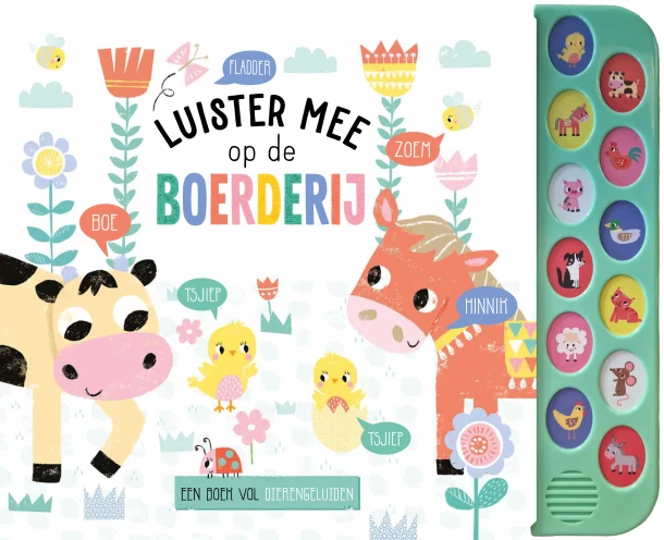 Luister mee op de boerderij – Louise Anglicas – boek cover